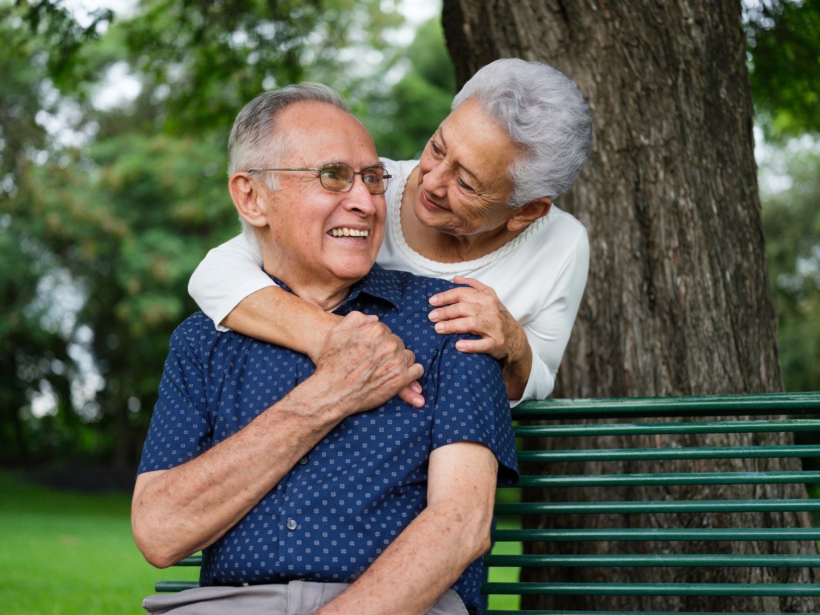 Elderly couple